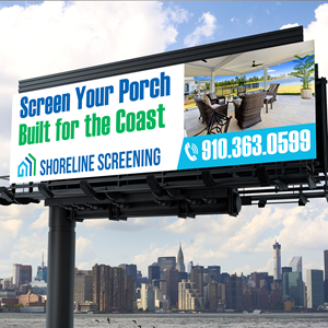 Billboard Design by Designers Hub for Shoreline Screening Solutions, LLC | Design: #37177692
