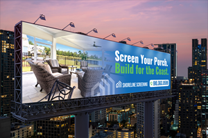 Billboard Design by StromDesignHub for Shoreline Screening Solutions, LLC | Design: #37176501