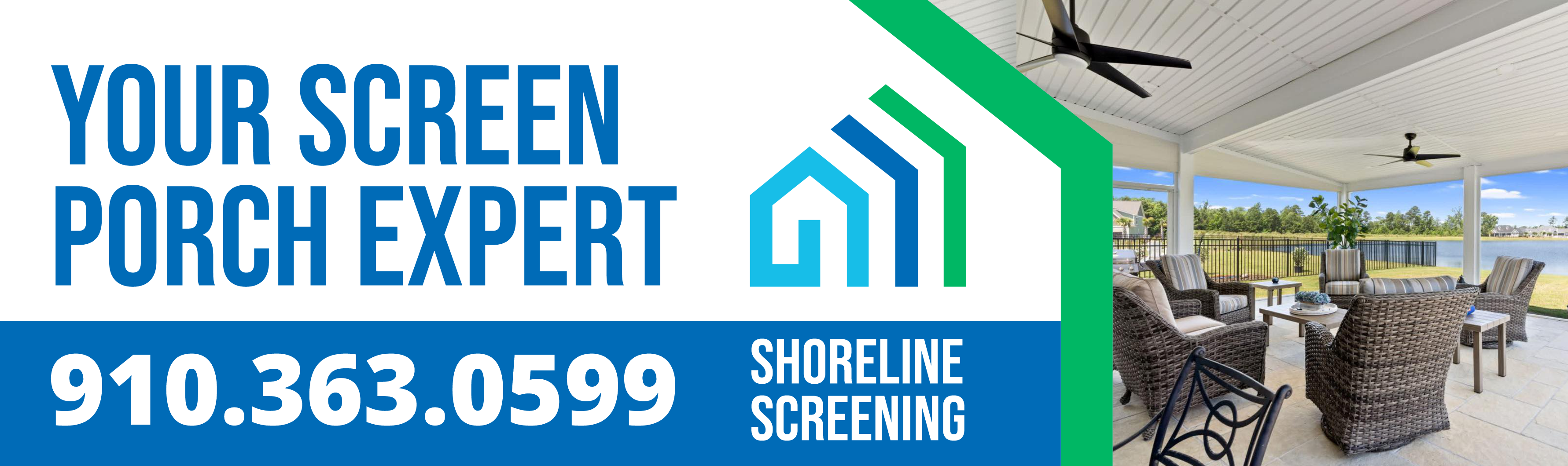 Billboard Design by Excellar Hub for Shoreline Screening Solutions, LLC | Design #37176872