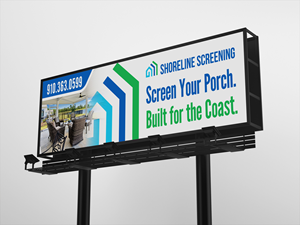 Billboard Design by Talha Ahmad for Shoreline Screening Solutions, LLC | Design: #37177639
