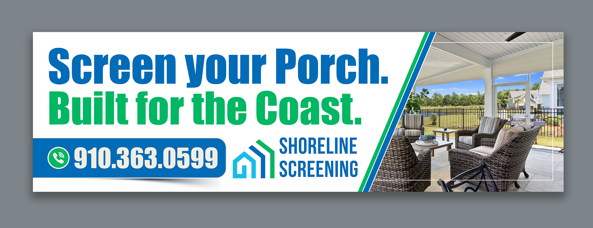 Billboard Design by ArtHive for Shoreline Screening Solutions, LLC | Design #37178941
