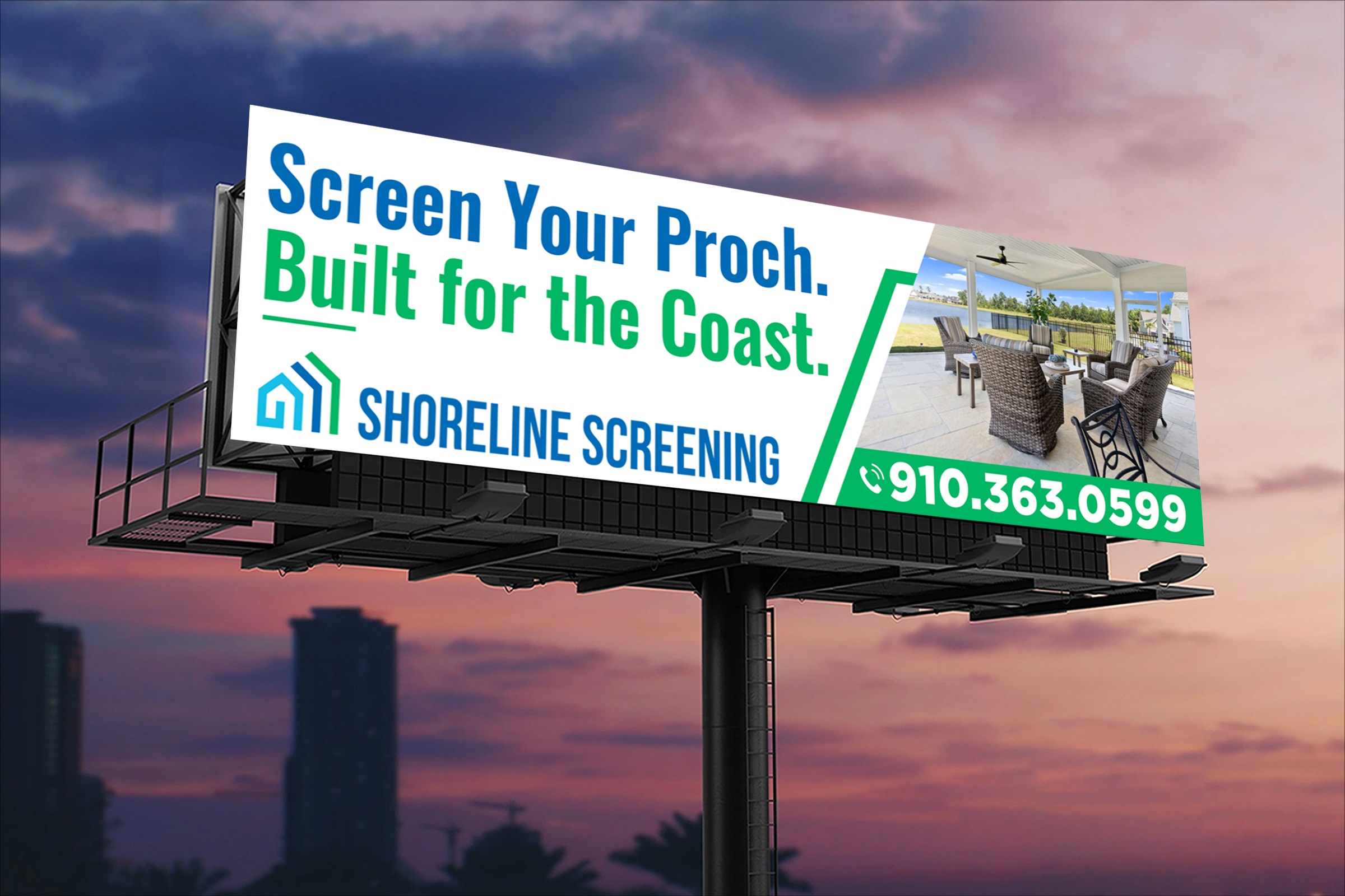 Design de Panneau par VCreativeidea pour Shoreline Screening Solutions, LLC | Design #37177443