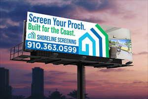 Billboard Design by VCreativeidea for Shoreline Screening Solutions, LLC | Design: #37178066