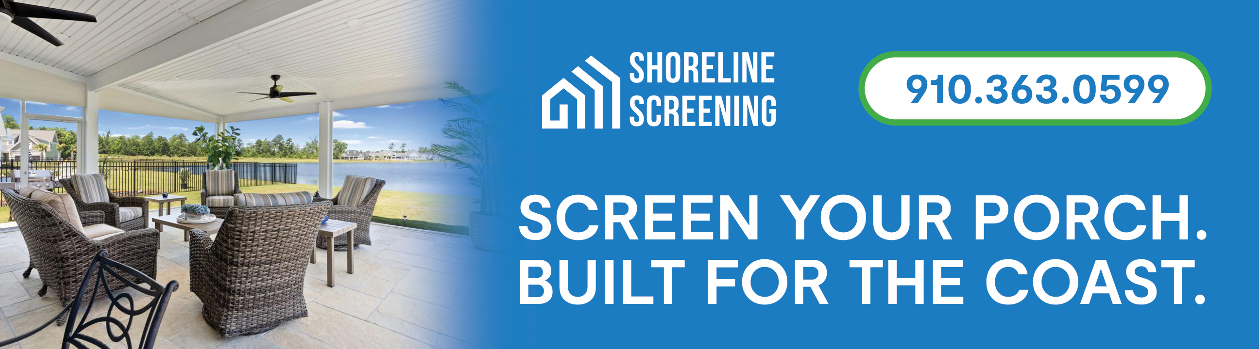 Billboard Design by 610Designs for Shoreline Screening Solutions, LLC | Design #37174938