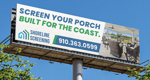Billboard Design by saurov for Shoreline Screening Solutions, LLC | Design: #37176110