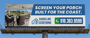Billboard Design by saurov for Shoreline Screening Solutions, LLC | Design: #37176883