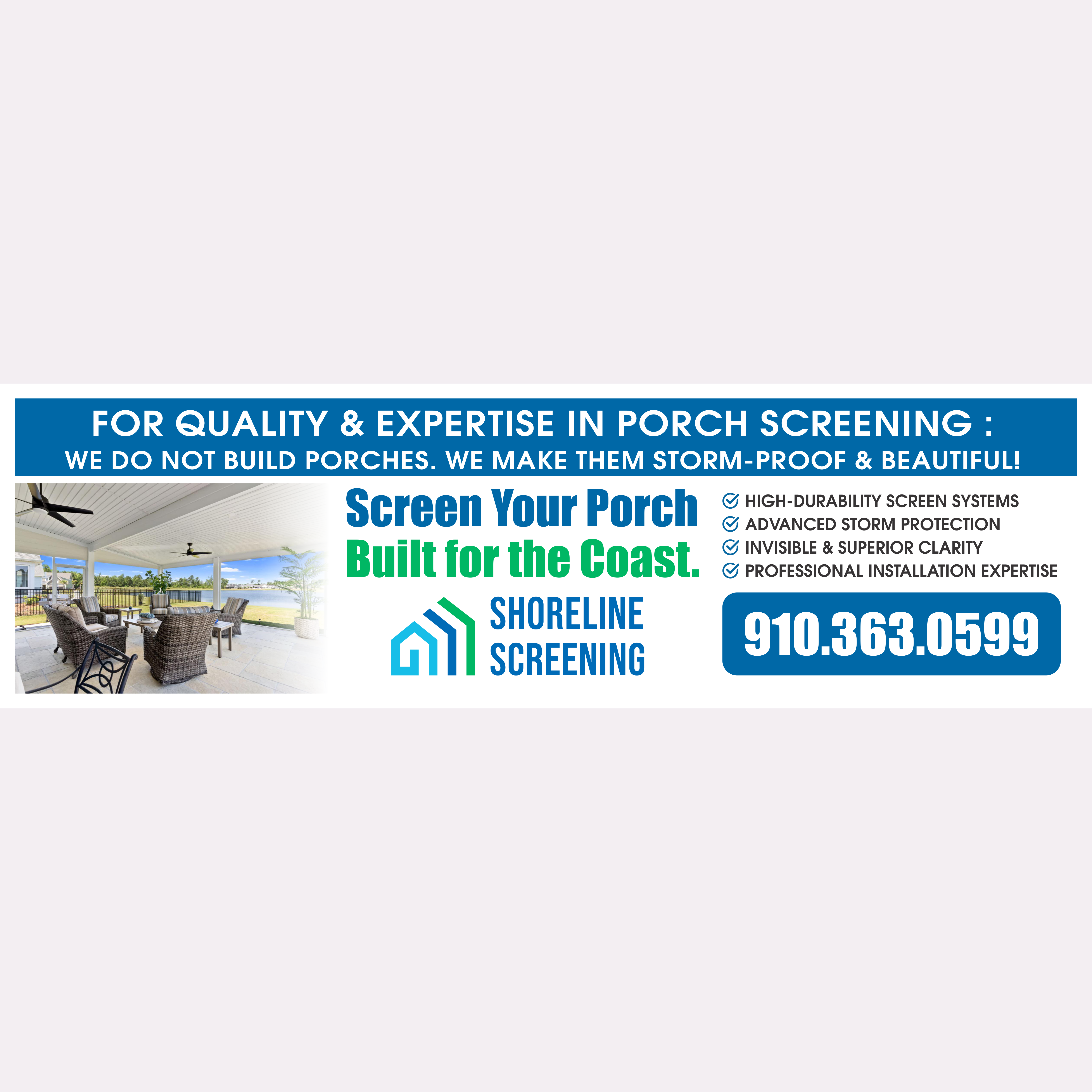 Billboard Design by rahman.walker for Shoreline Screening Solutions, LLC | Design #37176352