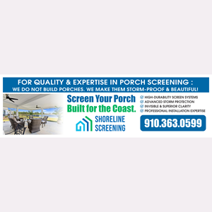 Billboard Design by rahman.walker for Shoreline Screening Solutions, LLC | Design: #37176352
