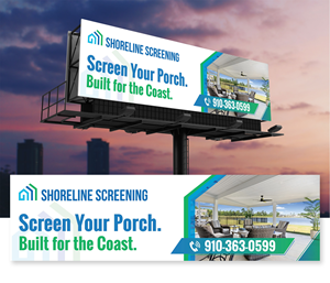 Design de Panneau par Impressive Designs pour Shoreline Screening Solutions, LLC | Design #37175554