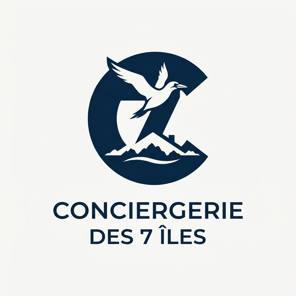 Diseño de Logo por AMBStudio para Conciergerie des 7 Îles | Diseño #37174434