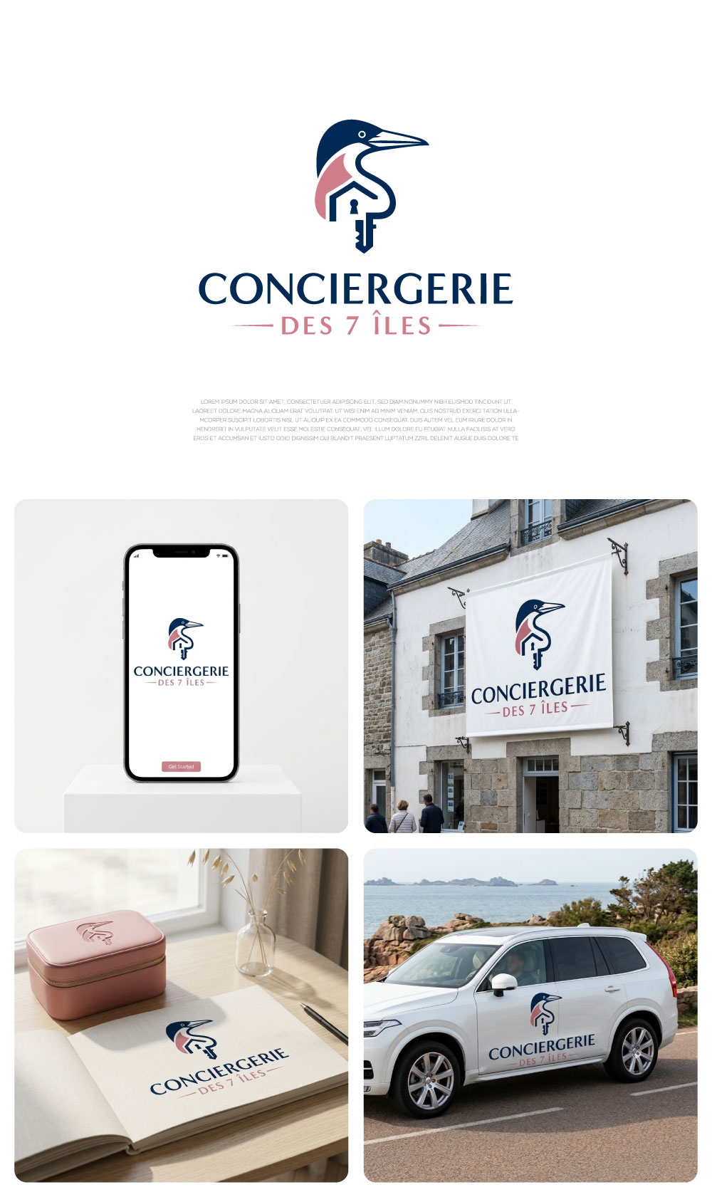 Diseño de Logo por LogoEon para Conciergerie des 7 Îles | Diseño #37176089