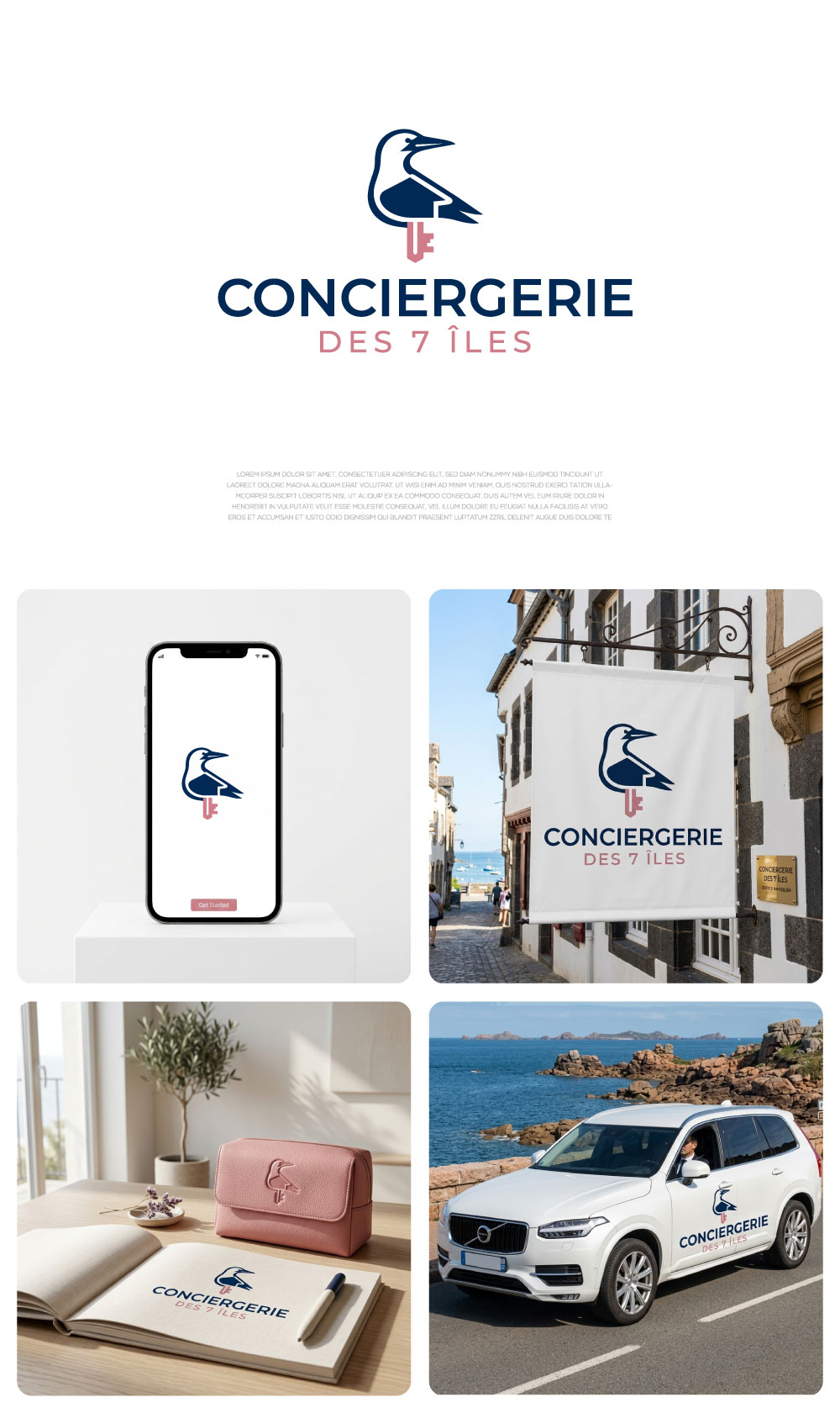 Diseño de Logo por LogoEon para Conciergerie des 7 Îles | Diseño #37176163