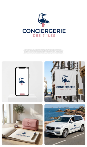 Diseño de Logo por LogoEon para Conciergerie des 7 Îles | Diseño: #37176163