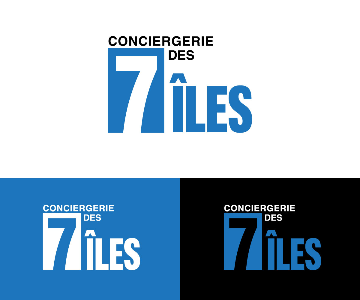 Diseño de Logo por Kavth para Conciergerie des 7 Îles | Diseño #37201468