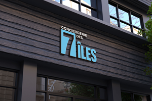 Diseño de Logo por Kavth para Conciergerie des 7 Îles | Diseño: #37201477