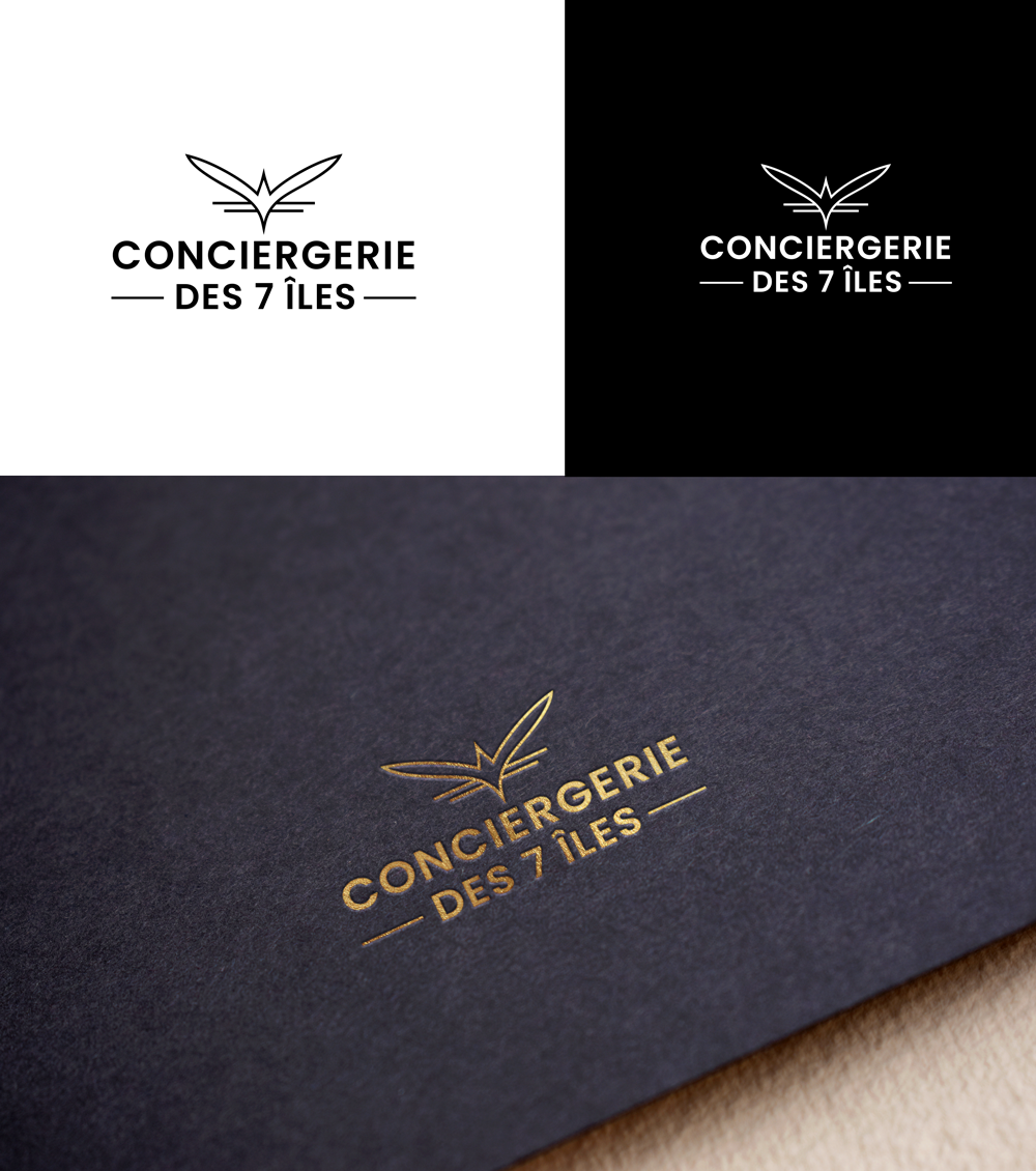 Diseño de Logo por RA-bica para Conciergerie des 7 Îles | Diseño #37186303