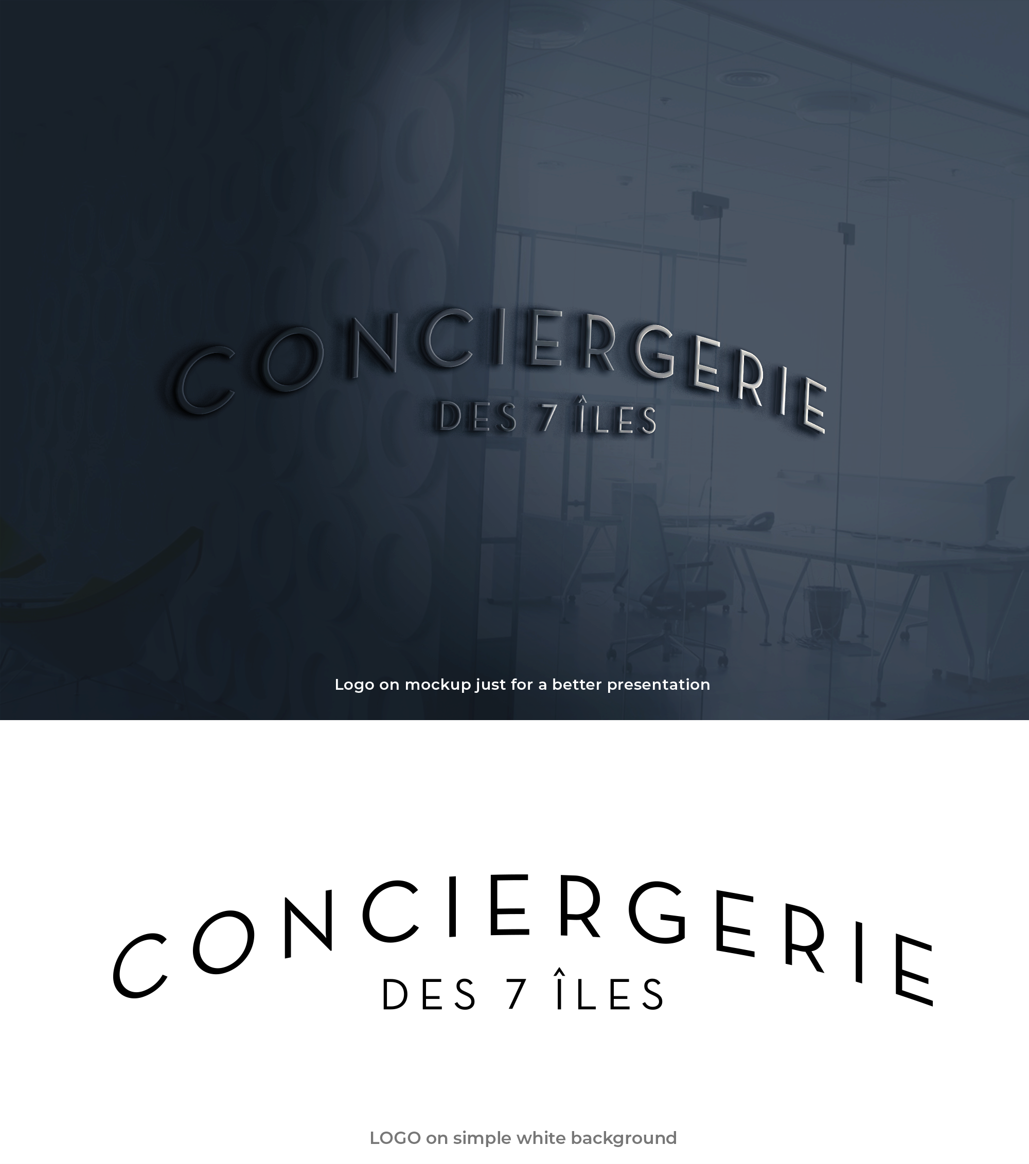 Diseño de Logo por Asad Shaikh para Conciergerie des 7 Îles | Diseño #37176043