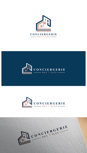 Diseño de Logo por Talha Ahmad para Conciergerie des 7 Îles | Diseño: #37176594