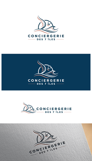 Diseño de Logo por Talha Ahmad para Conciergerie des 7 Îles | Diseño: #37176595