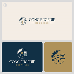 Diseño de Logo por Talha Ahmad para Conciergerie des 7 Îles | Diseño: #37176597