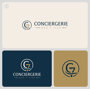 Diseño de Logo por Talha Ahmad para Conciergerie des 7 Îles | Diseño: #37176601