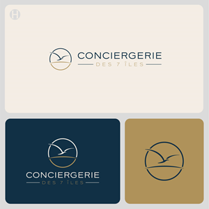 Diseño de Logo por Talha Ahmad para Conciergerie des 7 Îles | Diseño: #37176602