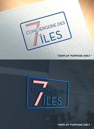 Diseño de Logo por RaKu 2 para Conciergerie des 7 Îles | Diseño: #37200903
