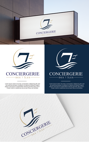 Diseño de Logo por Innovative Graphix para Conciergerie des 7 Îles | Diseño: #37179291