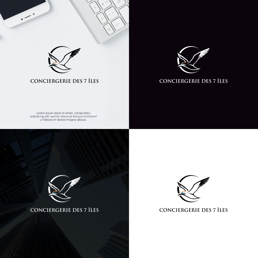 Diseño de Logo por MK_STD para Conciergerie des 7 Îles | Diseño #37213891