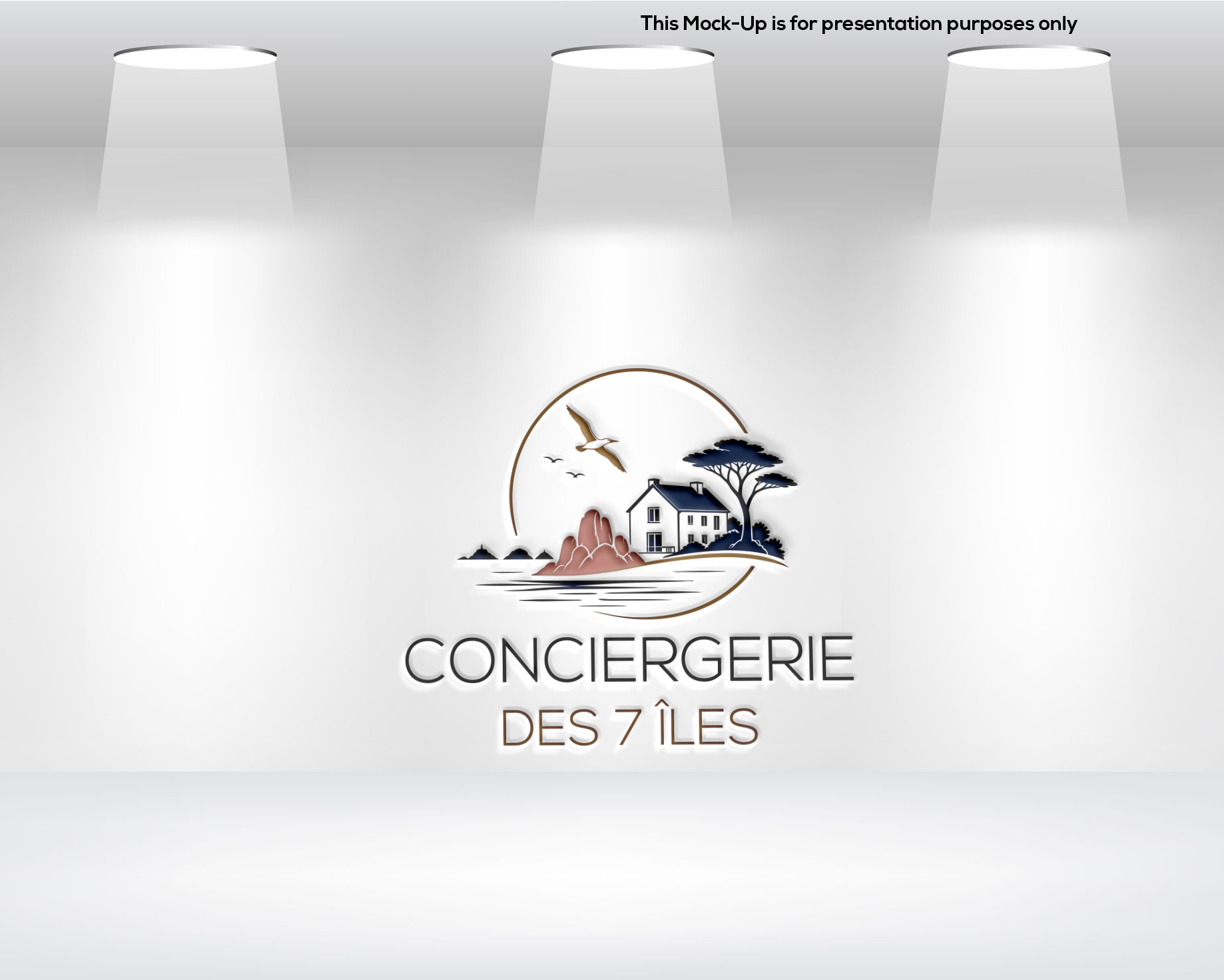 Diseño de Logo por niajul hok para Conciergerie des 7 Îles | Diseño #37177646