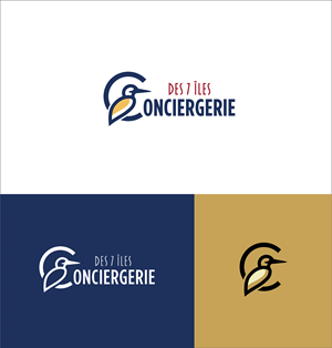 Diseño de Logo por AndyMang para Conciergerie des 7 Îles | Diseño: #37186837