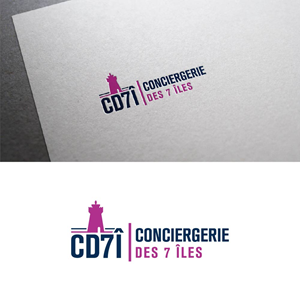 Diseño de Logo por creativemood438 para Conciergerie des 7 Îles | Diseño: #37191505