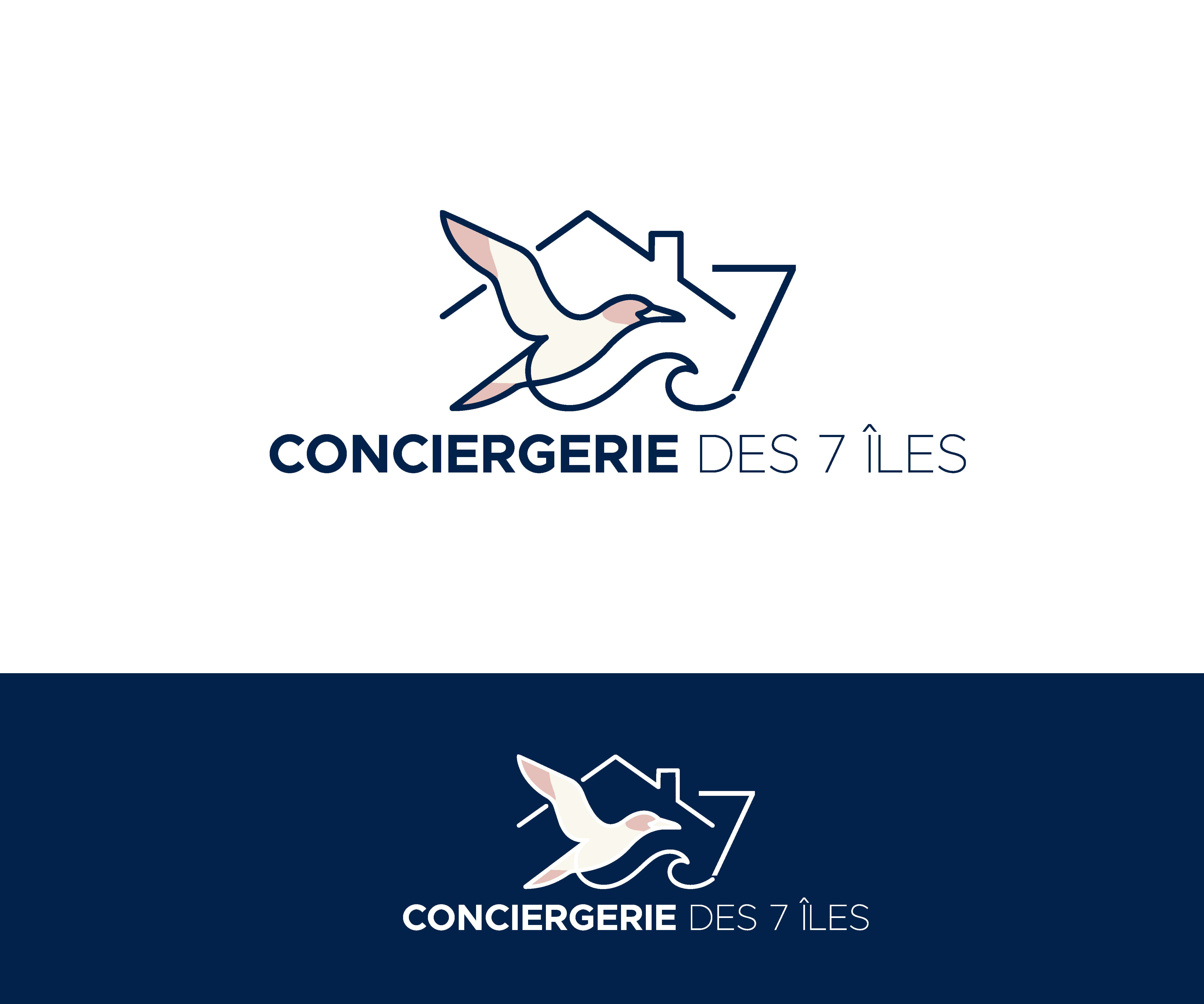 Logo Design by Filip M for Conciergerie des 7 Îles | Design #37205752