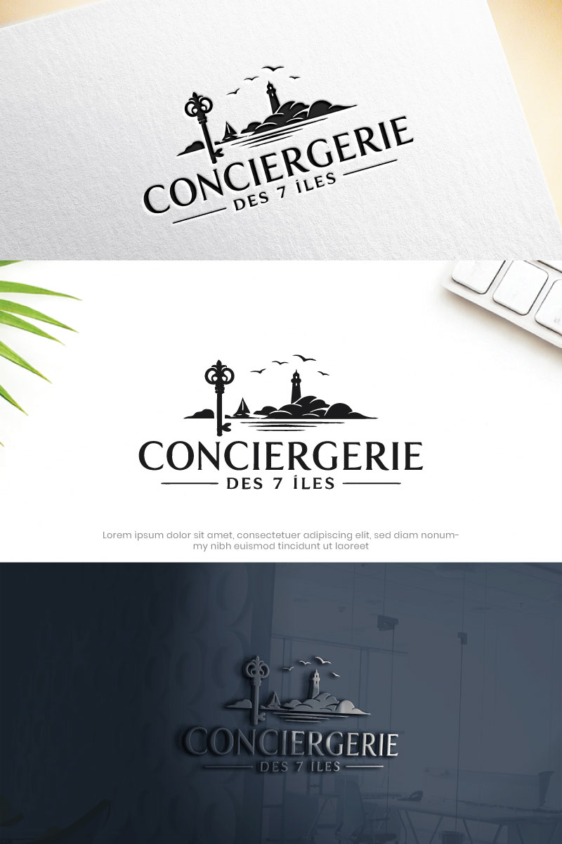 Diseño de Logo por Hamza  Al-Muttalib para Conciergerie des 7 Îles | Diseño #37188528