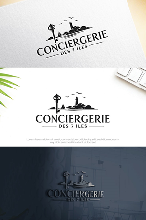 Diseño de Logo por Hamza  Al-Muttalib para Conciergerie des 7 Îles | Diseño: #37188528