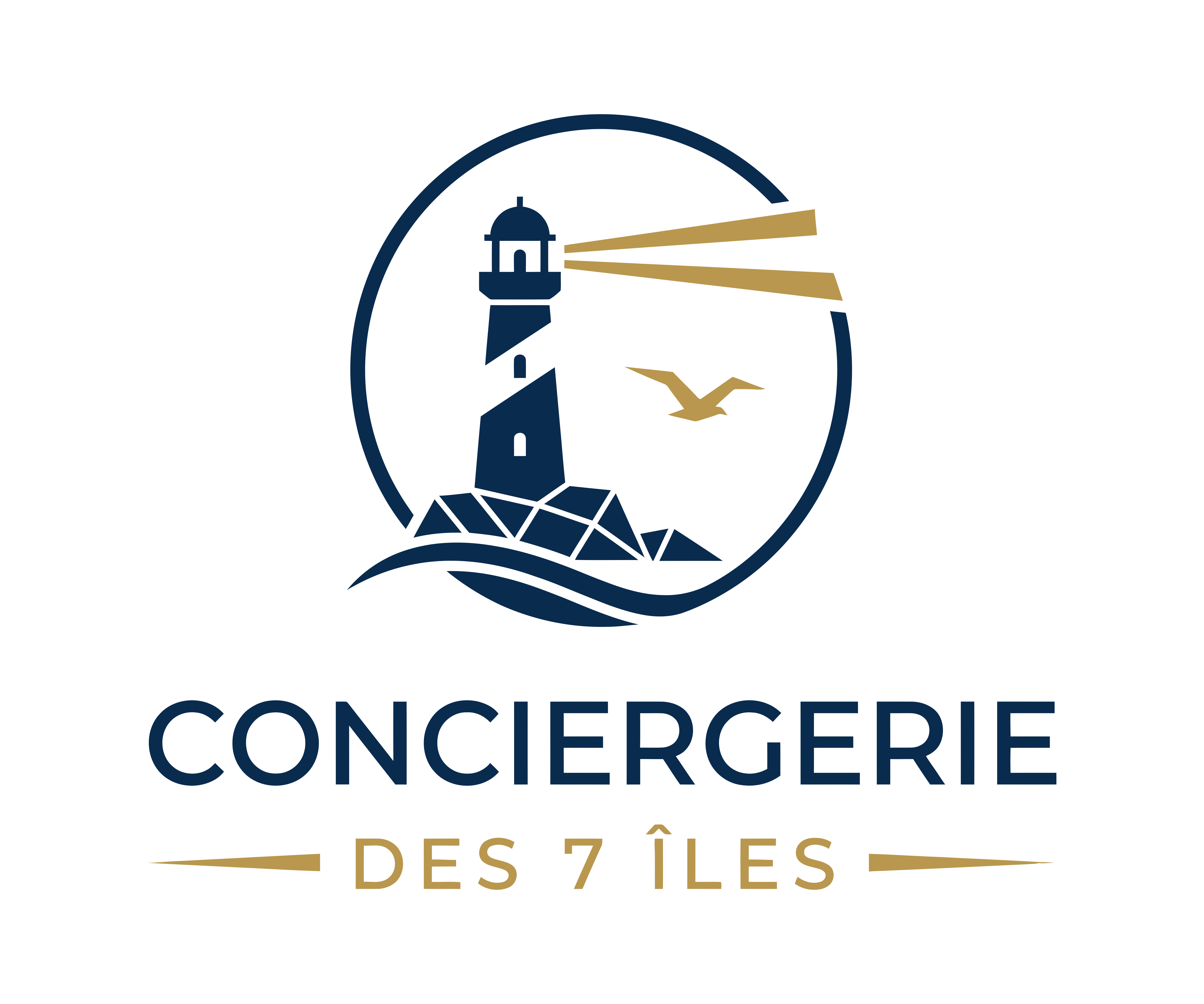 Diseño de Logo por Permata para Conciergerie des 7 Îles | Diseño #37179826