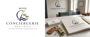 Diseño de Logo por Permata para Conciergerie des 7 Îles | Diseño: #37218136
