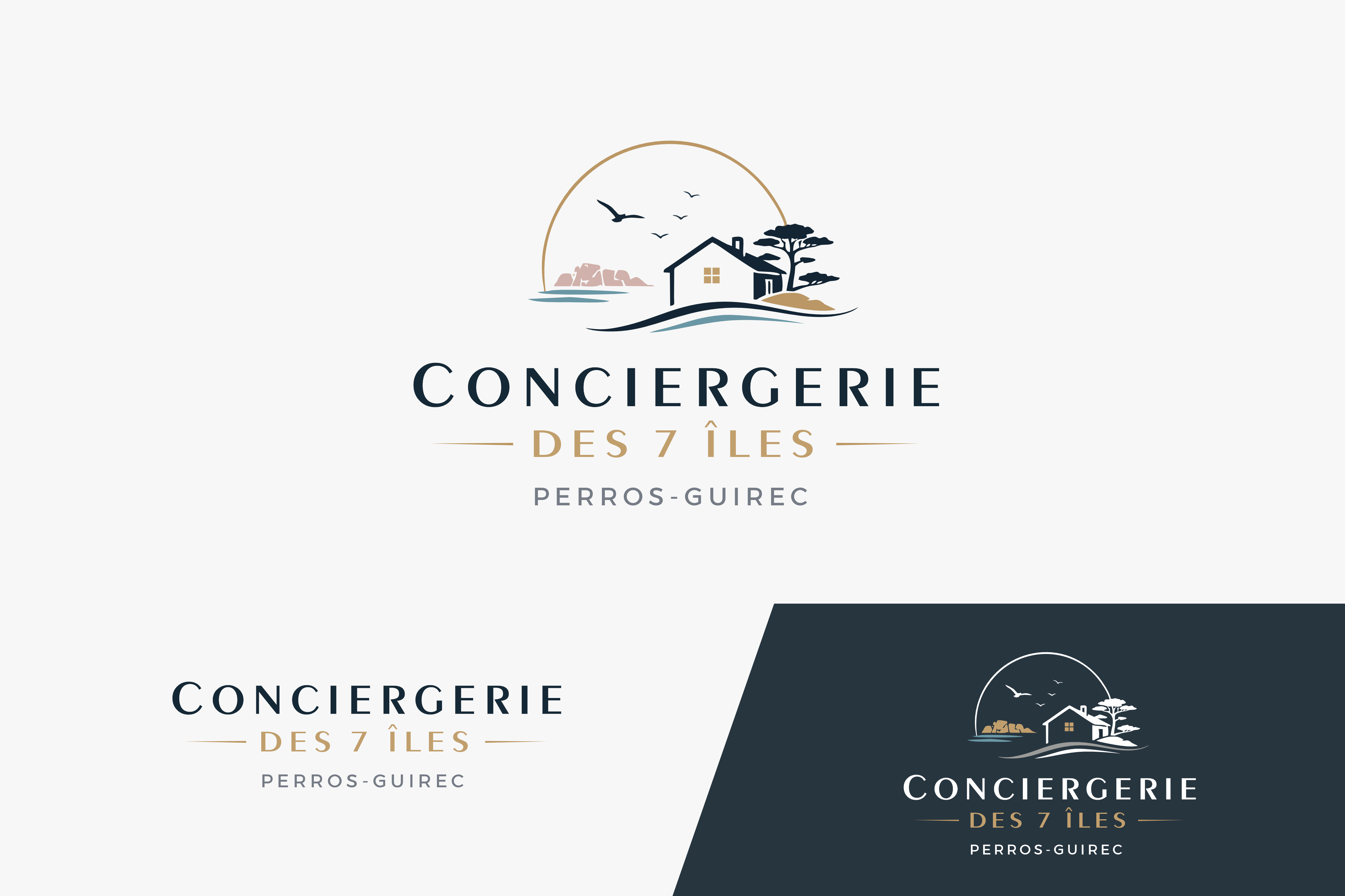 Diseño de Logo por NovaCriação para Conciergerie des 7 Îles | Diseño #37213452