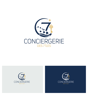 Logo Design by Afsana_Hoque for Conciergerie des 7 Îles | Design #37178396
