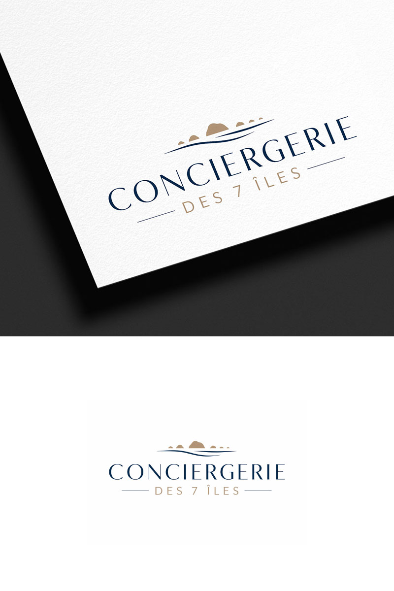 Diseño de Logo por jessica-mano para Conciergerie des 7 Îles | Diseño #37176624