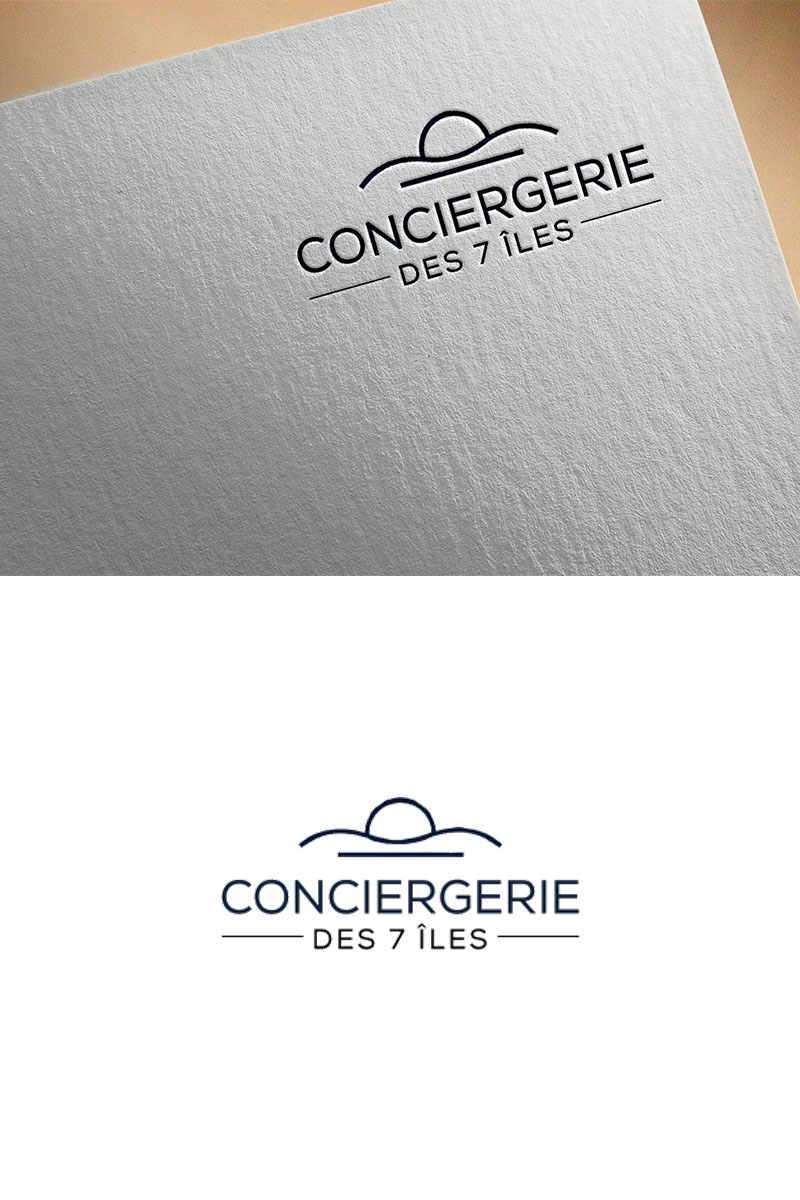 Diseño de Logo por jessica-mano para Conciergerie des 7 Îles | Diseño #37176626