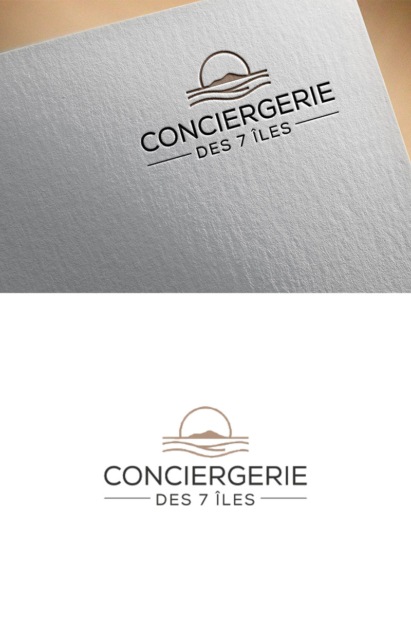 Diseño de Logo por jessica-mano para Conciergerie des 7 Îles | Diseño #37176628