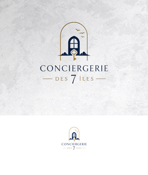 Diseño de Logo por sonu.CR para Conciergerie des 7 Îles | Diseño: #37191277