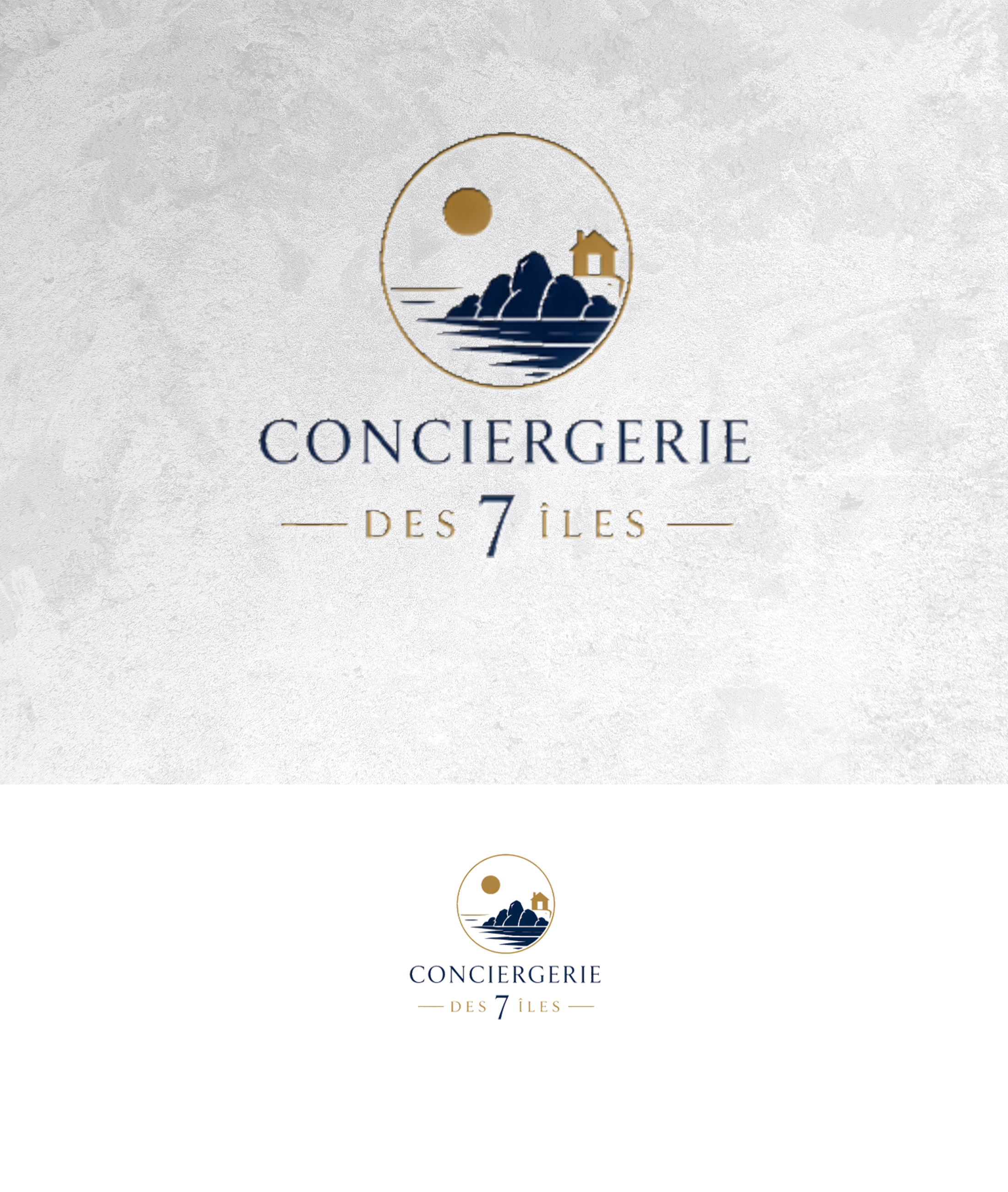 Diseño de Logo por sonu.CR para Conciergerie des 7 Îles | Diseño #37191278