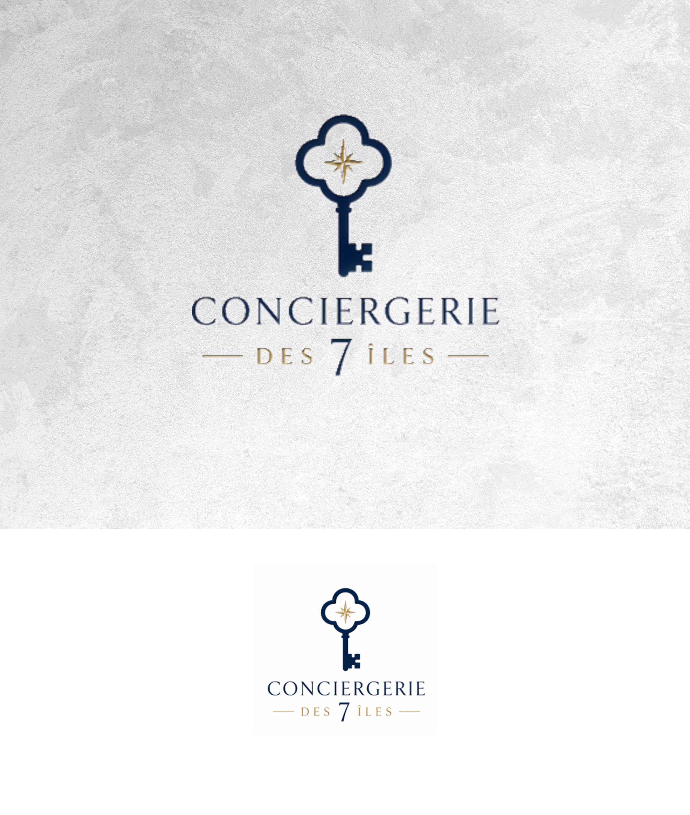 Diseño de Logo por sonu.CR para Conciergerie des 7 Îles | Diseño #37191280