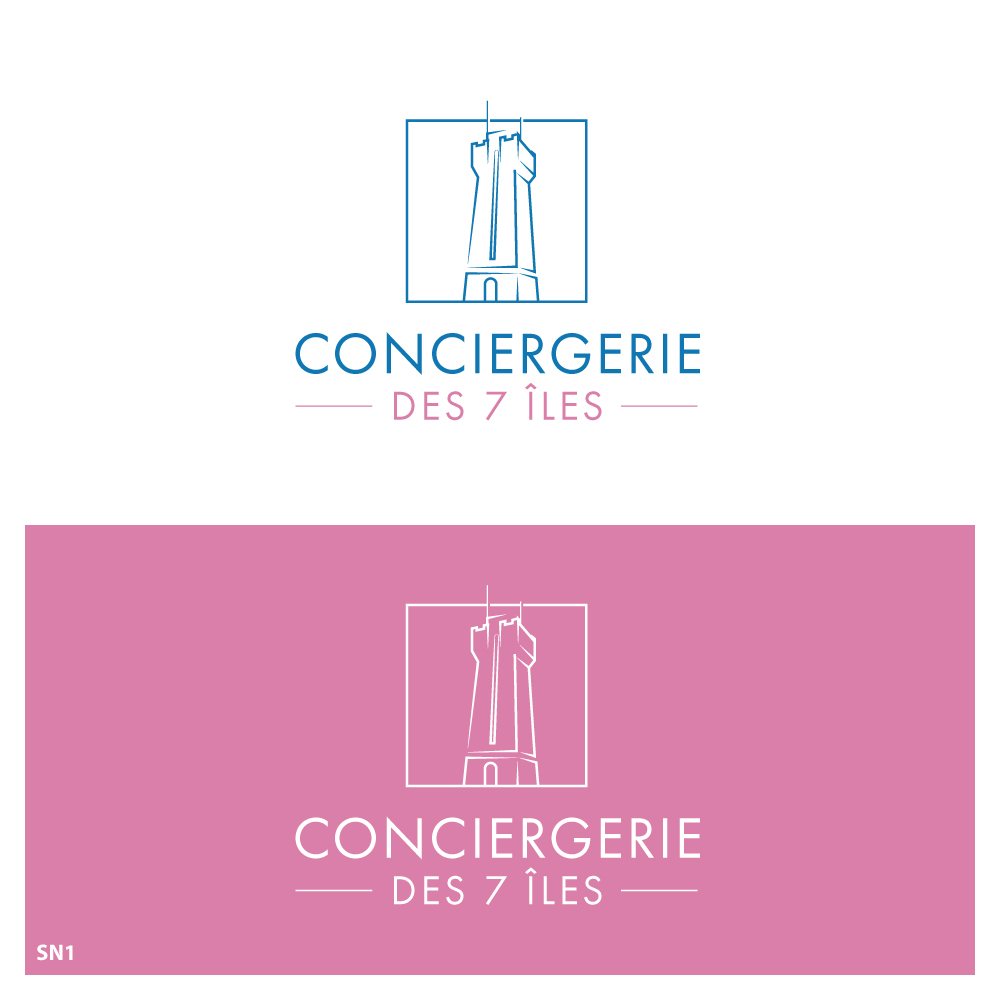 Diseño de Logo por Sujit Banerjee para Conciergerie des 7 Îles | Diseño #37176085