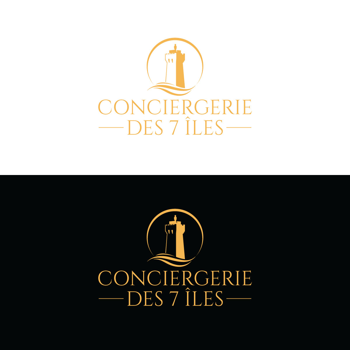 Diseño de Logo por prodesigns99 para Conciergerie des 7 Îles | Diseño #37182930
