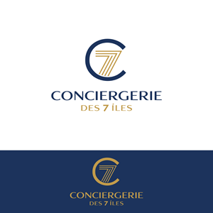 Logo Design by Creative5 for Conciergerie des 7 Îles | Design: #37223290