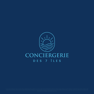 Diseño de Logo por Kayla Studio para Conciergerie des 7 Îles | Diseño: #37175432
