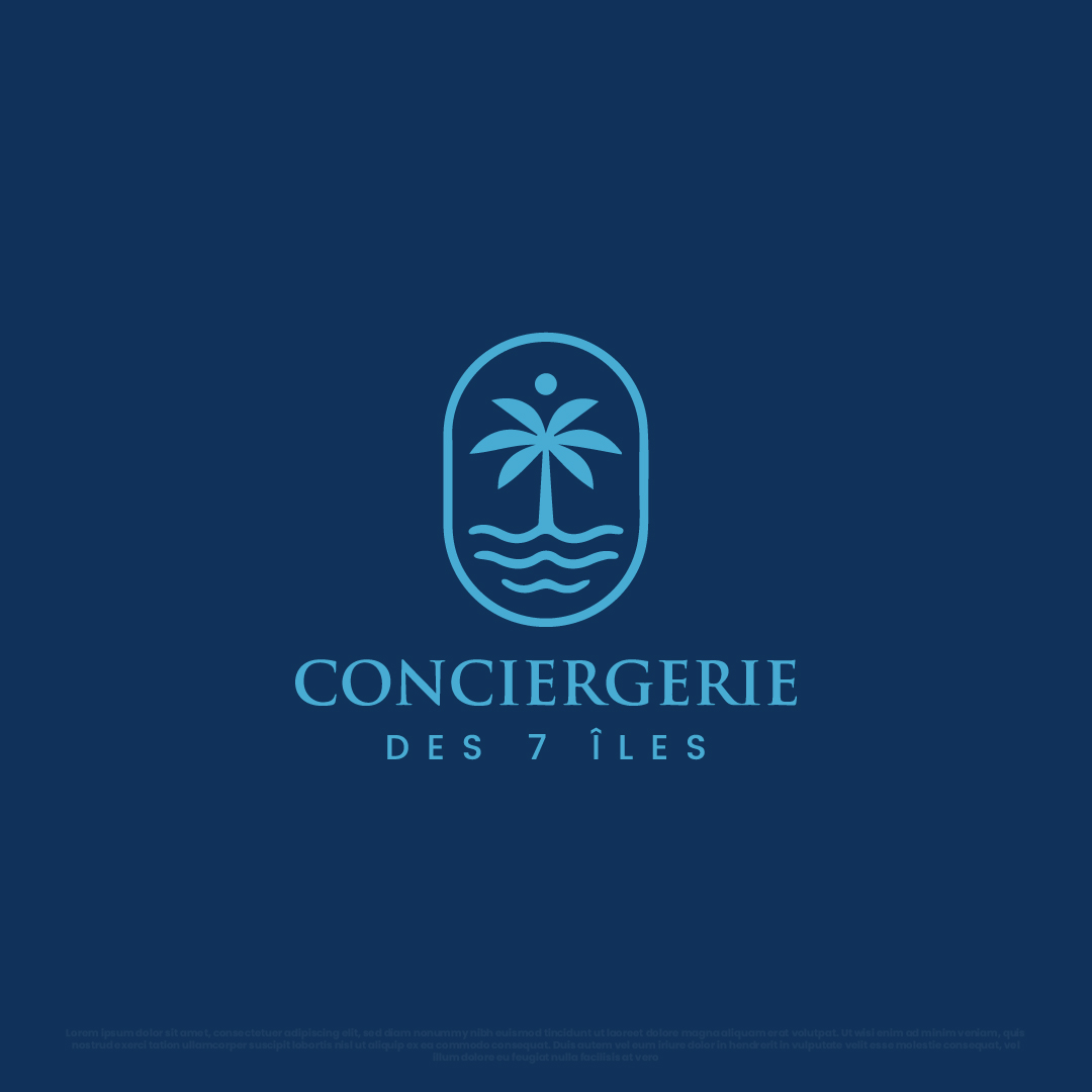 Diseño de Logo por Kayla Studio para Conciergerie des 7 Îles | Diseño #37175483